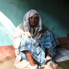 “I have to play dead so my family can live in their village without stigma.” Dharam Nath Tiwari